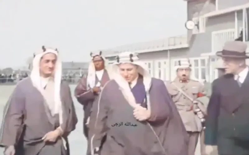 فيديو من فرنسا.. تفاصيل زيارة الملك فيصل النادرة وهوية مرافقيه قبل 94 عامًا